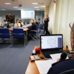 05.10.2016. Konferencja prasowa dotycząca wprowadzenia Krajowej Mapy Zagrożeń w województwie świętokrzyskim / Wojciech Habdas / Radio Kielce