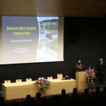 5.10.2016 Chęciny. Wojewódzkie obchody Światowego Dnia Turystyki w Europejskim Centrum Edukacji Geologicznej. / Wojciech Habdas / Radio Kielce