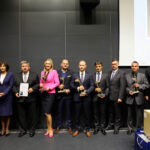 5.10.2016 Chęciny. Wojewódzkie obchody Światowego Dnia Turystyki w Europejskim Centrum Edukacji Geologicznej. Wręczenie statuetki "Wędrowiec Świętokrzyski" / Wojciech Habdas / Radio Kielce