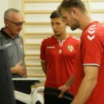 06.10.2016. Piłkarze Korony Kielce przechodzili badania wydolnościowe / Wojciech Habdas / Radio Kielce