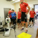 06.10.2016. Piłkarze Korony Kielce przechodzili badania wydolnościowe / Wojciech Habdas / Radio Kielce