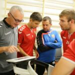 06.10.2016. Piłkarze Korony Kielce przechodzili badania wydolnościowe / Wojciech Habdas / Radio Kielce
