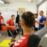 06.10.2016. Piłkarze Korony Kielce przechodzili badania wydolnościowe / Wojciech Habdas / Radio Kielce