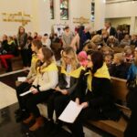 09.10.2016 Kielce, Kościół Akademicki. Msza Święta z okazji Dnia Papieskiego / Wojciech Habdas / Radio Kielce