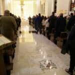 09.10.2016 Kielce, Kościół Akademicki. Msza Święta z okazji Dnia Papieskiego / Wojciech Habdas / Radio Kielce