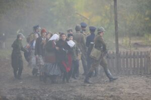 09.10.2016 Tokarnia. Rekonstrukcja historyczna / Wojciech Habdas / Radio Kielce