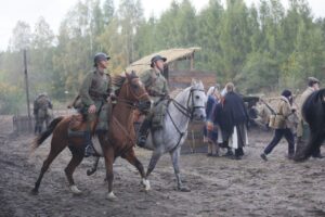 09.10.2016 Tokarnia. Rekonstrukcja historyczna / Wojciech Habdas / Radio Kielce