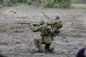 09.10.2016 Tokarnia. Rekonstrukcja historyczna / Wojciech Habdas / Radio Kielce