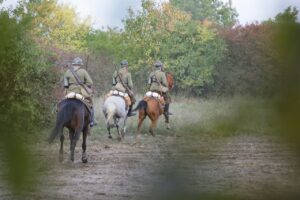 09.10.2016 Tokarnia. Rekonstrukcja historyczna / Wojciech Habdas / Radio Kielce