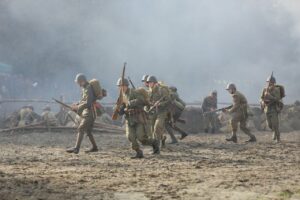 09.10.2016 Tokarnia. Rekonstrukcja historyczna / Wojciech Habdas / Radio Kielce