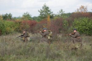 09.10.2016 Tokarnia. Rekonstrukcja historyczna / Wojciech Habdas / Radio Kielce