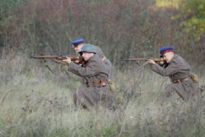 09.10.2016 Tokarnia. Rekonstrukcja historyczna / Wojciech Habdas / Radio Kielce