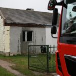 11.10.2016. Pożar domu przy ulicy Piekoszowskiej w Kielcach / Wojciech Habdas / Radio Kielce