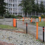 12.10.2016 Kielce. Parking przed Urzędem Wojewódzkim / Wojciech Habdas / Radio Kielce