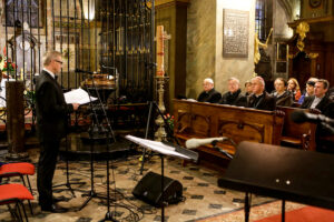 14.10.2016 Kielce. Koncert jubileuszowy Krzyż i Orzeł 1050 lat od Chrztu Mieszka w Katedrze. / Wojciech Habdas / Radio Kielce