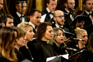 14.10.2016 Kielce. Koncert jubileuszowy Krzyż i Orzeł 1050 lat od Chrztu Mieszka w Katedrze. / Wojciech Habdas / Radio Kielce