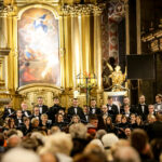 14.10.2016 Kielce. Koncert jubileuszowy Krzyż i Orzeł 1050 lat od Chrztu Mieszka w Katedrze. / Wojciech Habdas / Radio Kielce