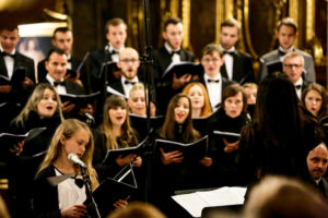 14.10.2016 Kielce. Koncert jubileuszowy Krzyż i Orzeł 1050 lat od Chrztu Mieszka w Katedrze. / Wojciech Habdas / Radio Kielce