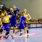 15.10.2016 Kielce. W meczu 4. kolejki Ligi Mistrzów piłkarze ręczni Vive Tauronu Kielce pokonali słoweńskie RK Celje Pivovarna Lasko 31:23 (16:15). / Wojciech Habdas / Radio Kielce