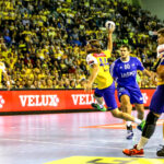 15.10.2016 Kielce. W meczu 4. kolejki Ligi Mistrzów piłkarze ręczni Vive Tauronu Kielce pokonali słoweńskie RK Celje Pivovarna Lasko 31:23 (16:15). / Wojciech Habdas / Radio Kielce