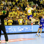 15.10.2016 Kielce. W meczu 4. kolejki Ligi Mistrzów piłkarze ręczni Vive Tauronu Kielce pokonali słoweńskie RK Celje Pivovarna Lasko 31:23 (16:15). / Wojciech Habdas / Radio Kielce