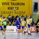 15.10.2016 Kielce. W meczu 4. kolejki Ligi Mistrzów piłkarze ręczni Vive Tauronu Kielce pokonali słoweńskie RK Celje Pivovarna Lasko 31:23 (16:15). / Wojciech Habdas / Radio Kielce