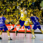 15.10.2016 Kielce. W meczu 4. kolejki Ligi Mistrzów piłkarze ręczni Vive Tauronu Kielce pokonali słoweńskie RK Celje Pivovarna Lasko 31:23 (16:15). / Wojciech Habdas / Radio Kielce