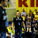 15.10.2016 Kielce. W meczu 4. kolejki Ligi Mistrzów piłkarze ręczni Vive Tauronu Kielce pokonali słoweńskie RK Celje Pivovarna Lasko 31:23 (16:15). / Wojciech Habdas / Radio Kielce