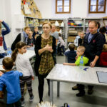 16.10.2016 Kielce. Warsztaty dla dzieci w Institute of Design Kielce / Wojciech Habdas / Radio Kielce