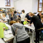 16.10.2016 Kielce. Warsztaty dla dzieci w Institute of Design Kielce / Wojciech Habdas / Radio Kielce