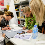 16.10.2016 Kielce. Warsztaty dla dzieci w Institute of Design Kielce / Wojciech Habdas / Radio Kielce