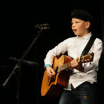 17.10.2016 Kielce. Eliminacje do ogólnopolskiego konkursu Piosenki Niezłomnej. Tomasz Majkowski ZPO Morawica. / Wojciech Habdas / Radio Kielce