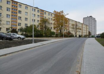 18.10.2016 Kielce. Zakończył się remont ulicy Szkolnej / Wojciech Habdas / Radio Kielce
