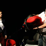 18.10.2016 Kielce. Bezpiecznie - Chce się żyć, warsztaty prawidłowego zapinania pasów bezpieczeństwa. / Wojciech Habdas / Radio Kielce