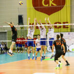 21.10.2016 Kielce. 4 kolejka PlusLigi. Siatkarze Effectora Kielce zmierzyli się w Hali Legionów z Jastrzębskim Węglem. / Wojciech Habdas / Radio Kielce