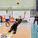 21.10.2016 Kielce. 4 kolejka PlusLigi. Siatkarze Effectora Kielce zmierzyli się w Hali Legionów z Jastrzębskim Węglem. / Wojciech Habdas / Radio Kielce