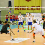 21.10.2016 Kielce. 4 kolejka PlusLigi. Siatkarze Effectora Kielce zmierzyli się w Hali Legionów z Jastrzębskim Węglem. / Wojciech Habdas / Radio Kielce