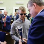 20.10.2016 Paraolimpijczycy wyróżnieni na sesji Rady Miasta Kielce / Wojciech Habdas / Radio Kielce