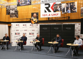 Studio Polityczne Radia Kielce (6 listopada 2016 r.) / Piotr Michalski / Radio Kielce