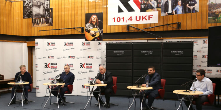 Studio Polityczne Radia Kielce (6 listopada 2016 r.) / Piotr Michalski / Radio Kielce