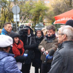 Kielce. Interwencja przy ulicy Sandomierskiej (2 listopada 2016 r.) / Krzysztof Bujnowicz / Radio Kielce