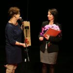 25.11.2016 Kielce. Gala finałowa festiwalu NURT. Marek Tomasz Pawłowski otrzymał nagrodę specjalną Polskiego Radia Kielce "za to, czego nie widać, czyli artyzm dźwięku w formie dokumentalnej". / Wojciech Habdas / Radio Kielce