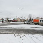 Piekoszowska - Malików. Budowa ronda (30 listopada 2016) / Wojciech Habdas / Radio Kielce