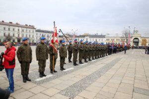 Kielce. Plac Wolności. Obchody Święta Niepodległości (11 listopada 2016 r.) / Piotr Michalski / Radio Kielce