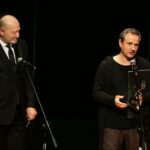 25.11.2016 Kielce. Gala finałowa festiwalu NURT. Wydarzeniem odbywającego się w Kielcach 22. Festiwalu Form Dokumentalnych NURT 2016 został film "Dotknięcie anioła" w reżyserii Marka Tomasza Pawłowskiego. / Wojciech Habdas / Radio Kielce