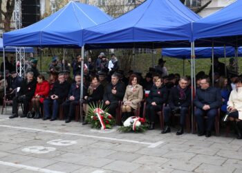 Kielce. Plac Wolności. Obchody Święta Niepodległości (11 listopada 2016 r.) / Piotr Michalski / Radio Kielce