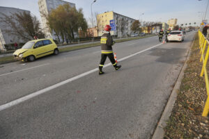 Kielce. Wypadek na ulicy Warszawskiej (4 listopada 2016 r.) / Jarosław Kubalski / Radio Kielce