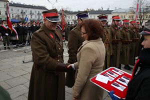 Kielce. Plac Wolności. Obchody Święta Niepodległości (11 listopada 2016 r.) / Piotr Michalski / Radio Kielce