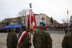 Kielce. Plac Wolności. Obchody Święta Niepodległości (11 listopada 2016 r.) / Piotr Michalski / Radio Kielce