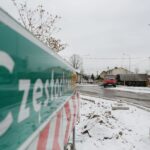 Piekoszowska - Malików. Budowa ronda (30 listopada 2016) / Wojciech Habdas / Radio Kielce